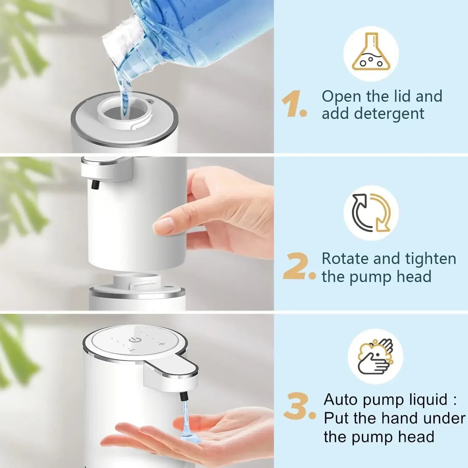 Touchless modern soap Dispenser