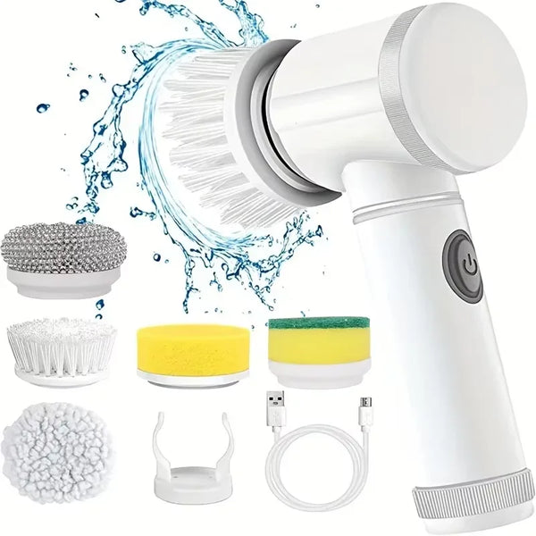 Effortless Bathroom Spin Scrubber